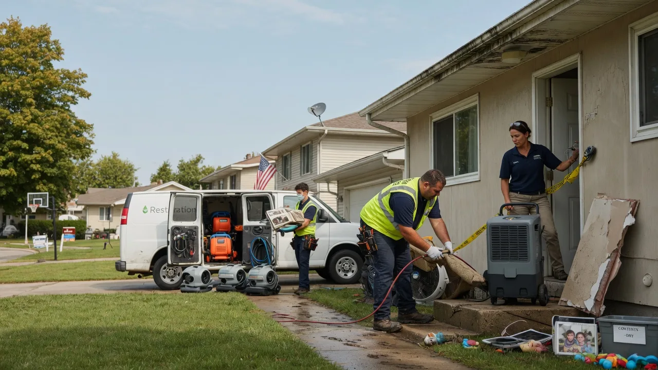 Water Damage Restoration in Orange City, IA near me